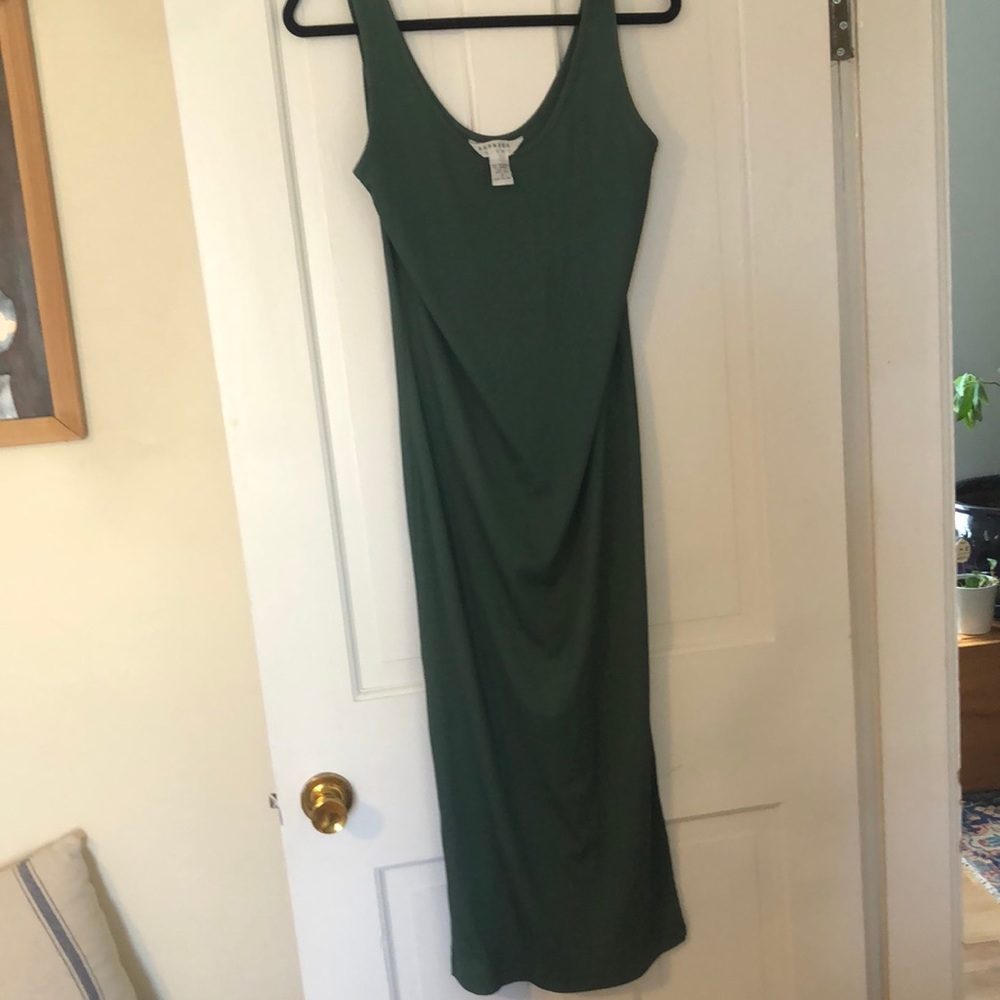 Green Express dress - spandex